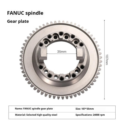 TEBAK  Spindle Cutting Disc Pressing Ring Cylindrical Pin 24000 Rpm CNC Machine Tool Processing Center Accessories