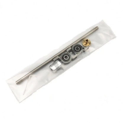 TEBAK D-09 CNC 3D Printer Parts 500mm 400 350 200 100 T8 8mm Lead Screw Lead Vertical Horizontal Kit KFL08 KP08 With Nut Bearing