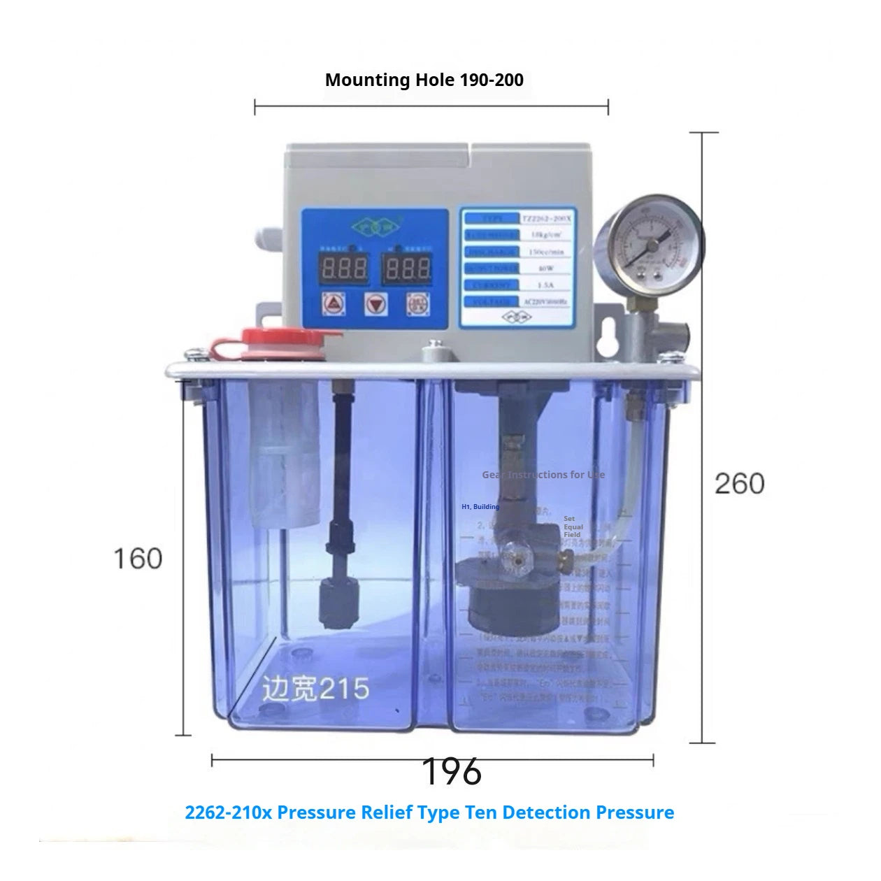 TEBAK China Centralized CNC Machinery Lubrication System Thin Oil PLC Controlled Pump for Machinery & Equipment
