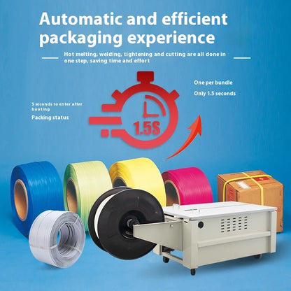 TEBAK High Tablle Low Table Semi Auto Poly Strapping Machine With Ce