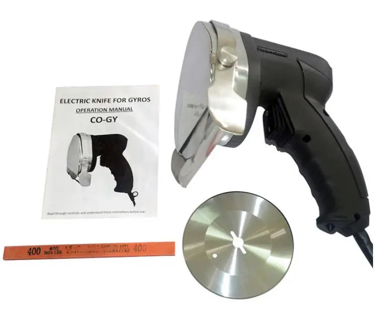 TEBAK Electric Shawarma Doner Cutter Cordless Kebab Slicer Kebab Slicer Electric Wire Kebab Slicer Shawarma Cutting Machine