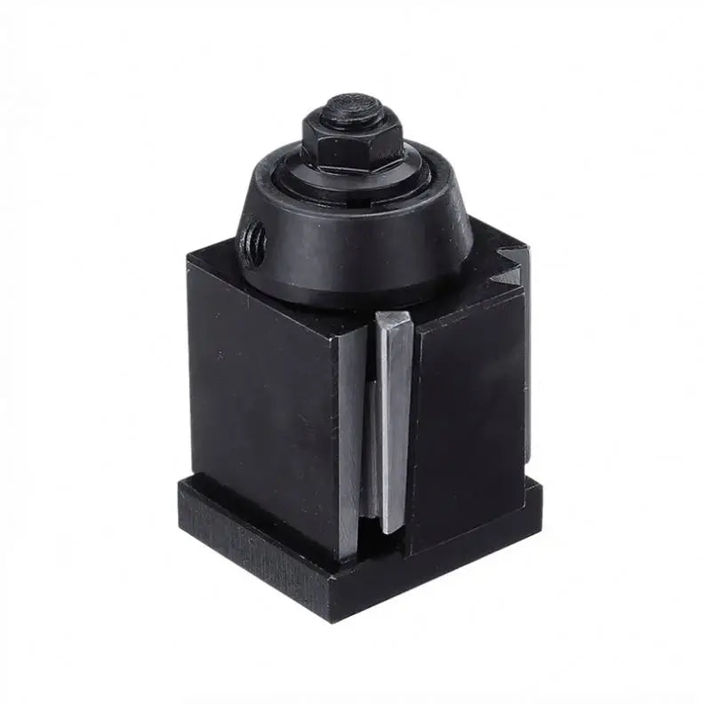 TEBAKHigh Durability OXA 3pc Wedge Type Tool Post Set for Efficient for Lathe Operations with Quick Change Capability