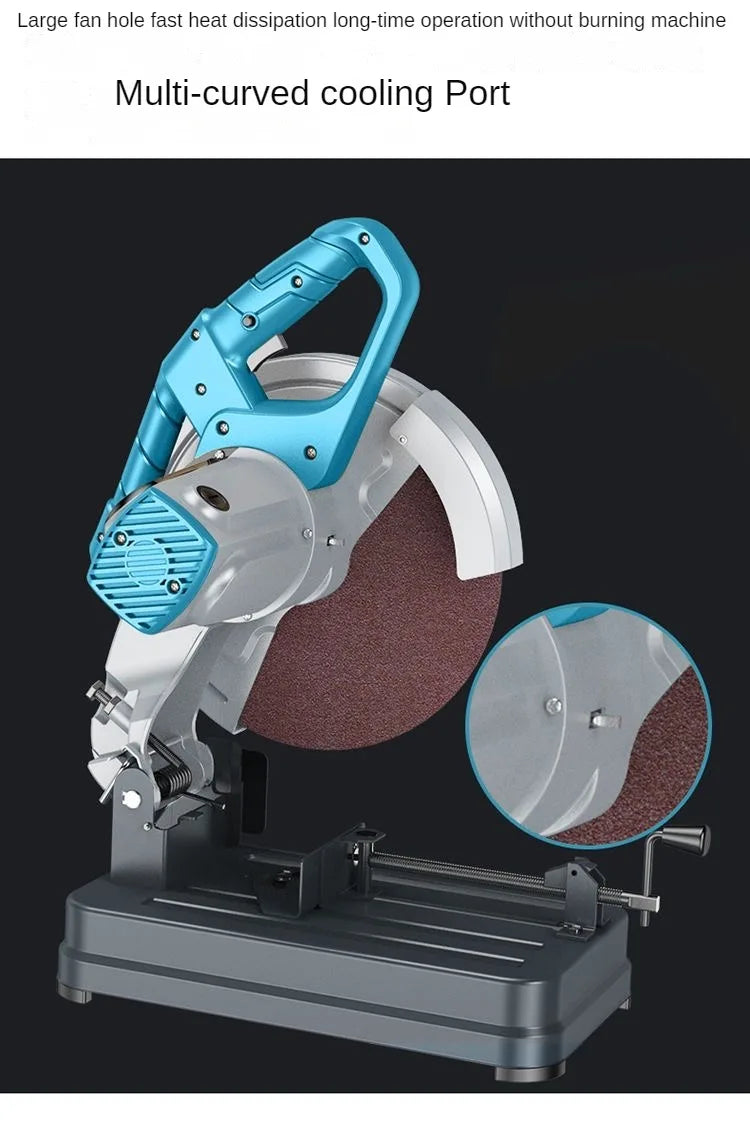TEBAK Electric Portable Daen High Quality 7/14 Inch Portable Wood Metal Concrete Cut Off Saw Machine