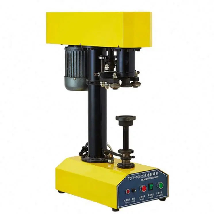 TEBAK Automatic Aluminium Tin Beverage Drink Wine Beer Tin Can Sealing Capping Machine
