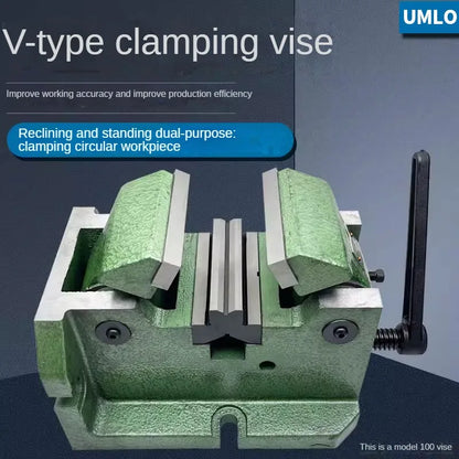 ANDUUK Factory Supply High Precision CNC Machine V-type Machine Vice