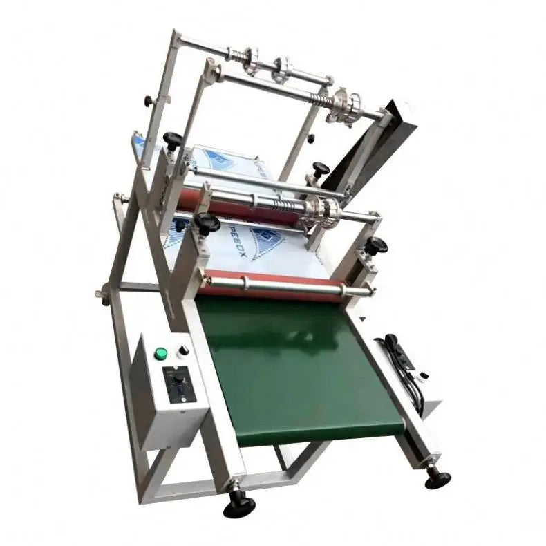 TEBAK Thermal Film Laminator Equipment for Paper Phone Film Flat Object Semi Automatic Roll Laminating Machine