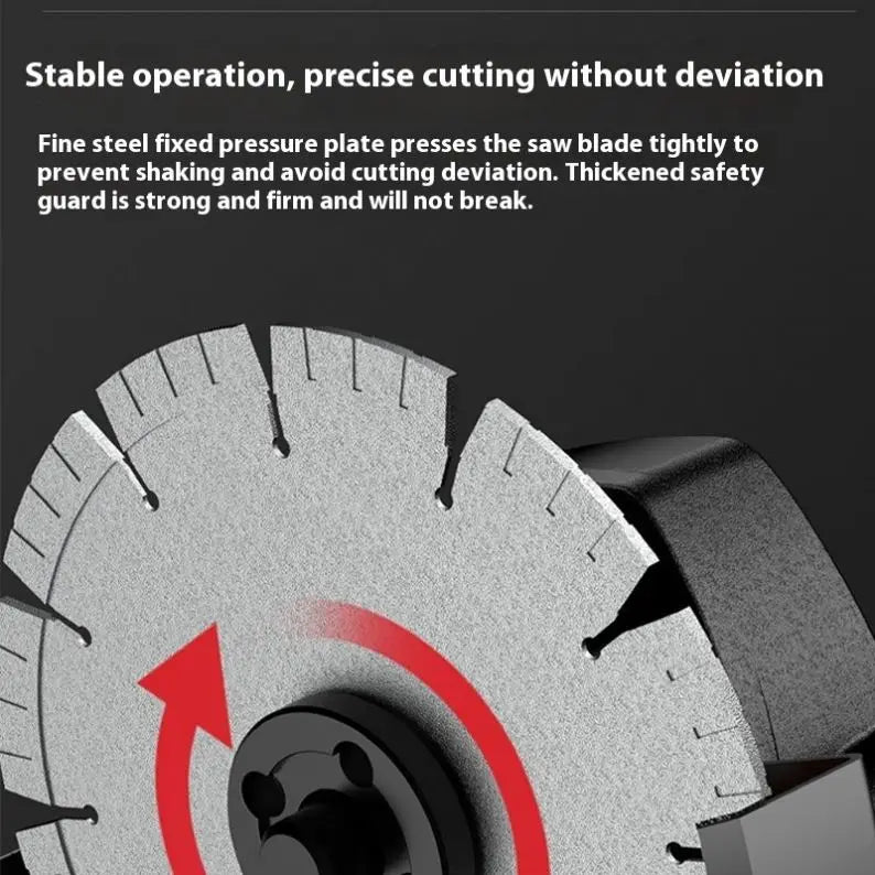 Nylon Brush Cordless Adapter Armatures to Grooving Machine Adapter for Brushless Grender Machine Angle Grinder 125 Mm Electric