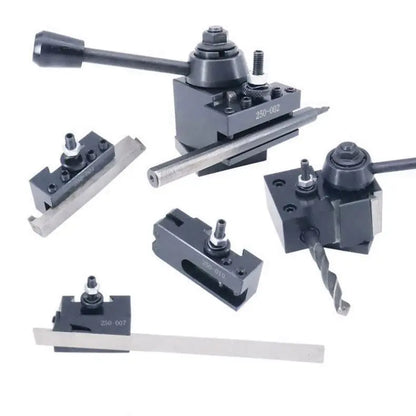 ANDUUK 250-107 American Piston Type Quick Change Tool Holder Wedge /GIB 6pcs/Set 250-110 Lathe Quick Change Tool Post