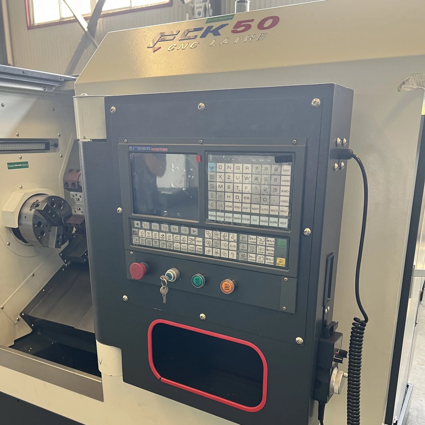 TEBAK Chinese Supplier New Fashion Industrial Vertical Automatic Tool Changer TCK56 CNC Lathe