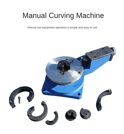 Spiral Metal Bender Multifunction Manual Steel Iron Universal Bending Machine Scroll Tools for Metal Production