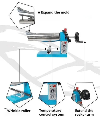 TEBAK SL-B Boot Shaping Machine, Wrinkle Removal Machine, Shoe Expanding Machine