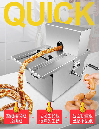 TEBAK Manual Sausage Tying Machine Knotting Sausage Tie Machine Sausage Binding Machine