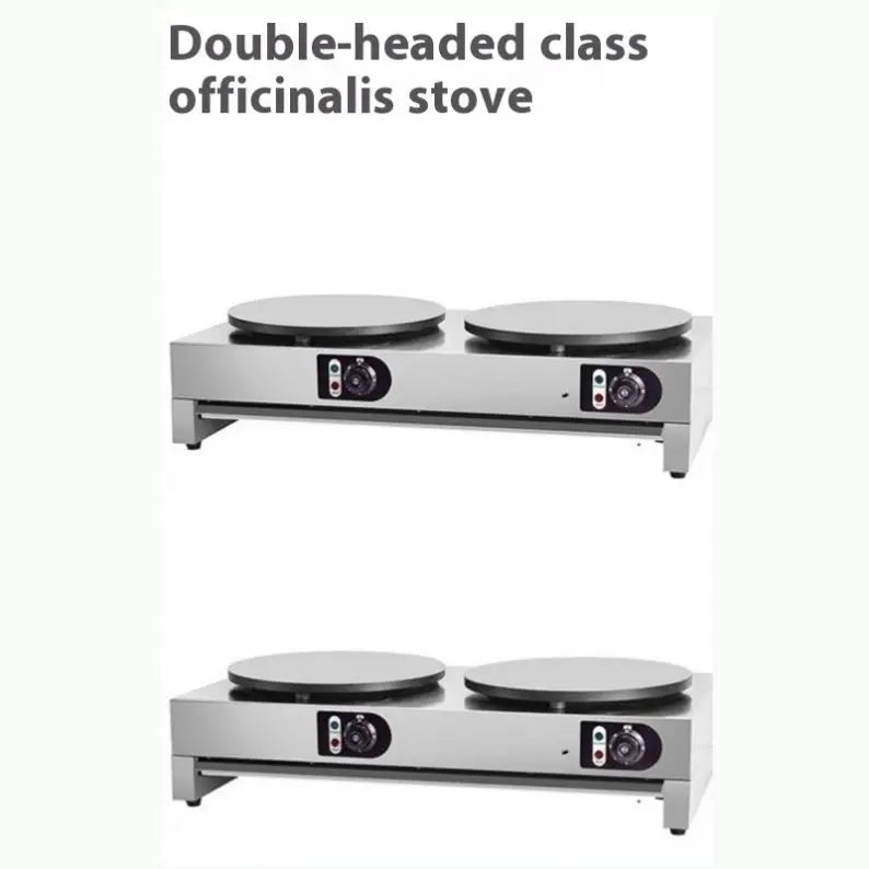 TEBAK Rotating French Large Pancake Snack Processing Electric Crepe Machine Commercial Making Crepe Machine Electric Crepe Maker