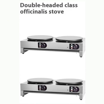 TEBAK Rotating French Large Pancake Snack Processing Electric Crepe Machine Commercial Making Crepe Machine Electric Crepe Maker