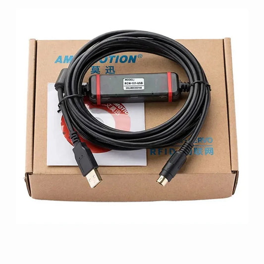 TEBAK CNC RCM-101-USB Programming Cable Suitable IAI Electric Cylinder Driver ACON/PCON/SCON PLC Debugging Cable