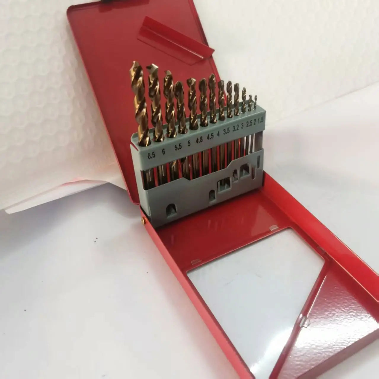 13pcs Twist Drill Bit Set High Speed Steel Metric Straight Shank Hss Twist Drill Bit M35 Cobalt Twist Drill Bit for Iron Mental