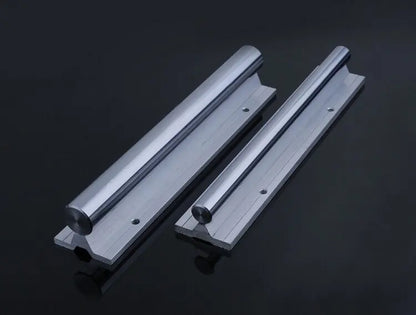 TEBAK D-25 SBR Series Aluminum Support Rail Linear Guide Linear Shaft Guide Rail SBR SBR UU  LUU Shaft Diameter 12mm for CNC