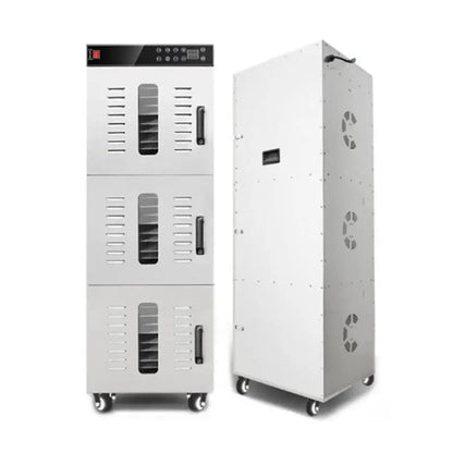 TEBAK Commercial Kitchen Stainless Steel Fruit Dehydrator Single Cabinet Metal Mesh Tray Industrial Fruit Dryer