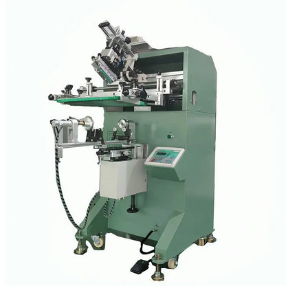 Screen Printing Machine Paper Cup Curved Cylindrical Drum Circular Printing Machine Screen-Process Press Printing Equipment