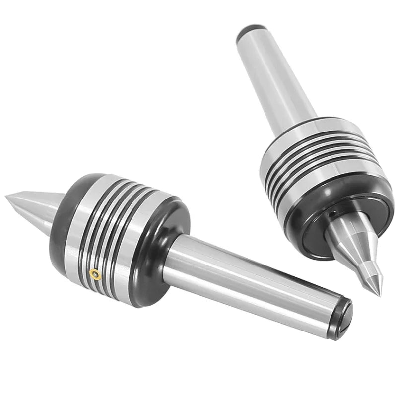 MT2 MT3 MT4 Morse CNC Lathe Rotary Center Standard Double Cone Head Live Center For Morse Turning Center