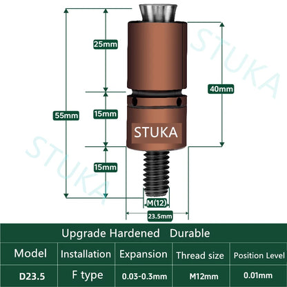 Stuka CNC Inner Diameter Expansion Pin Quick Locating Inner Support Chuck Inner Hole Expansion Fixture for Moulds