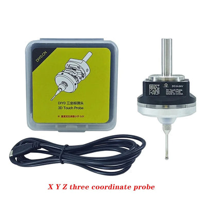 V6 anti-roll 3D Touch Probe edge finder  CNC latest to find the center desktop CNC probe compatible with mach 3 and grbl
