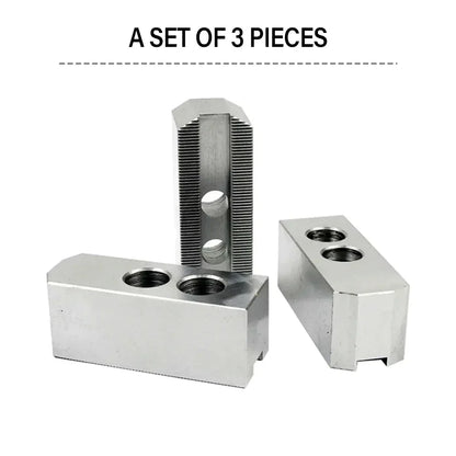 New Hydraulic Oil pressure chuck Soft claw 5 6 8 10 inch 60/90/120 degree High quality standard 3 jaws For mechanical CNC lathes