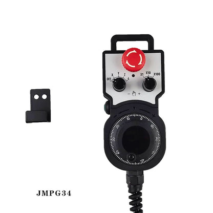 The CNC 4 Axis handwheel  controller MPG Pendant,All Wiring isolated from MPG unit and provide a easy to install wiring diagram.