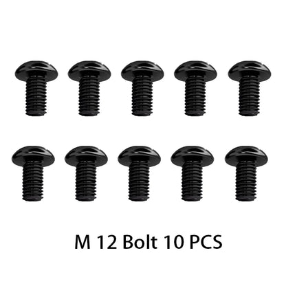 6 Pcs Hexagonal Eccentric Fixture Clamps Stainless Steel Anchor Clamping with Nut for Workholding Thread M4 M5 M6 M8 M10 M12 M16