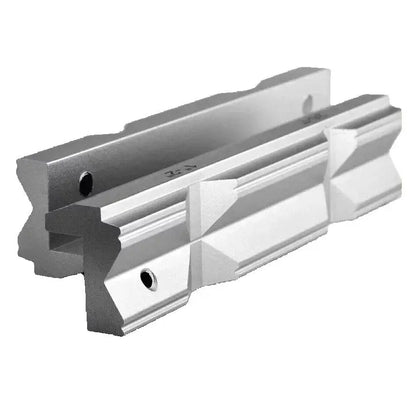 CNC Milling Steel Vise Hard Jaw Fixture V-Type Jaw Aluminum Alloy 4" or 6"  1Set