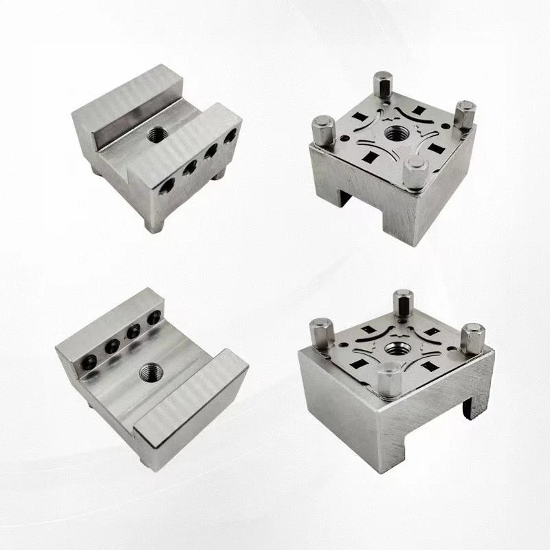 Position Fixture ER Fixture U-shaped Groove Stainless Steel Clip Brass Spark Machine Electrode Clip Copper Male Seat