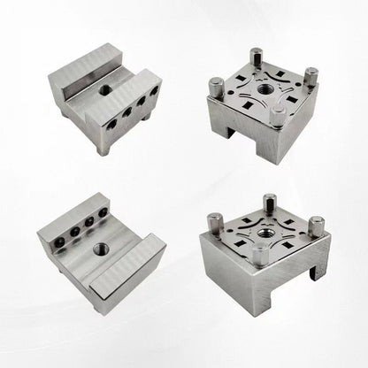 Position Fixture ER Fixture U-shaped Groove Stainless Steel Clip Brass Spark Machine Electrode Clip Copper Male Seat