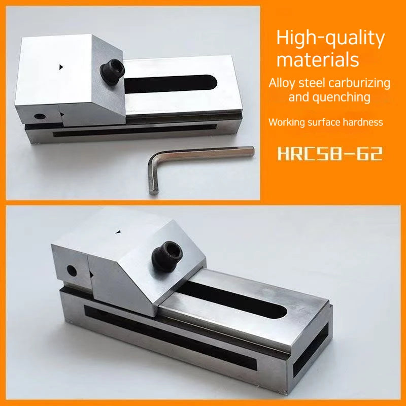 High precision QKG50 63 73 quick acting flat jaw grinding machine Vise Wanli milling machine fixture clamping table 2/2.5inches
