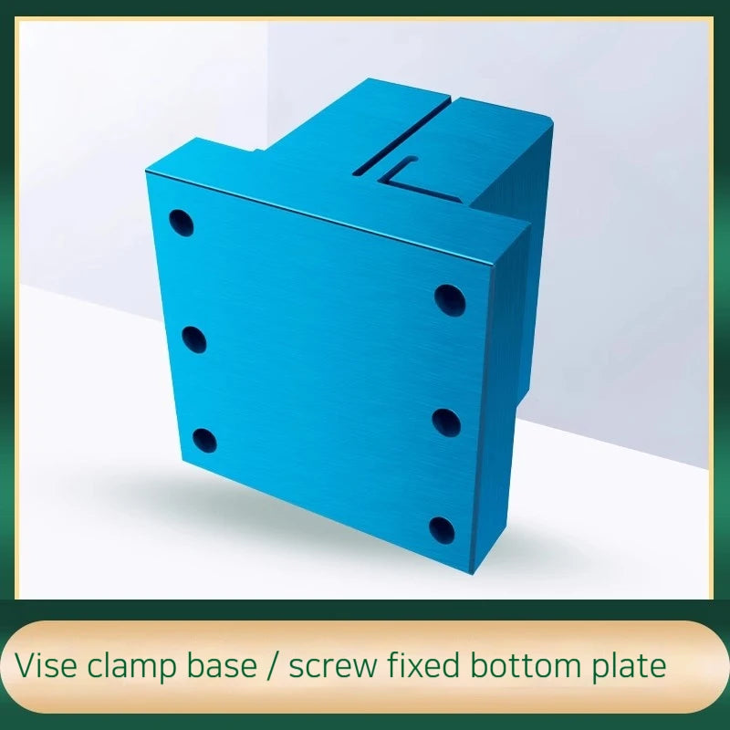 Manual shape-fixing fixture CNC pneumatic special-shaped workpiece end face multi-position tight arrangement conformal chucktool