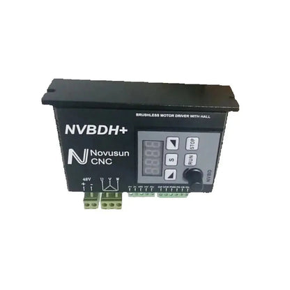CNC milling machine spindle NVBDH + NVBDL brushless DC motor matching drive with controller 400W digital display