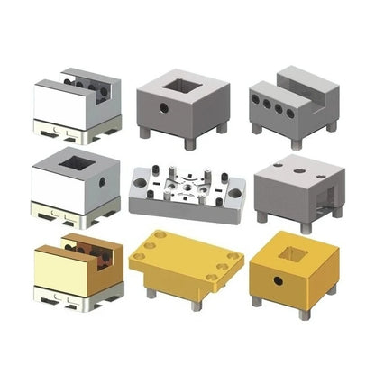 Position Fixture ER Fixture U-shaped Groove Stainless Steel Clip Brass Spark Machine Electrode Clip Copper Male Seat