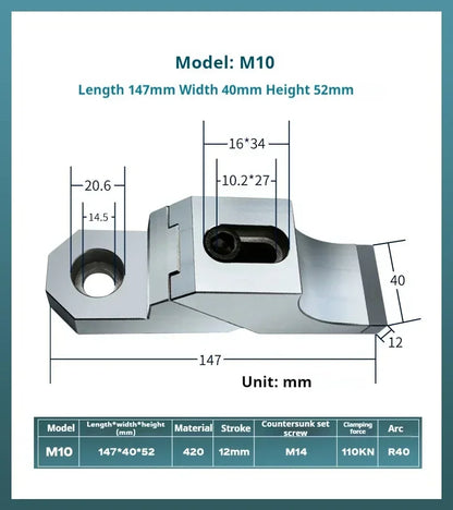 CNC Side Fixture Clamp Fixed Precision Fixtures Clamping OK Vise Vice Frog Clamps Flat End Bench Vice Workholding Fixturing CNC