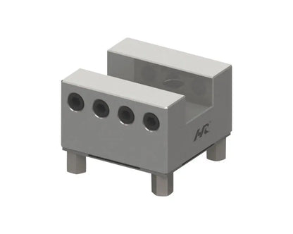Position Fixture ER Fixture U-shaped Groove Stainless Steel Clip Brass Spark Machine Electrode Clip Copper Male Seat