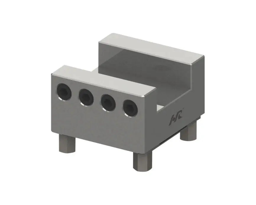 Position Fixture ER Fixture U-shaped Groove Stainless Steel Clip Brass Spark Machine Electrode Clip Copper Male Seat