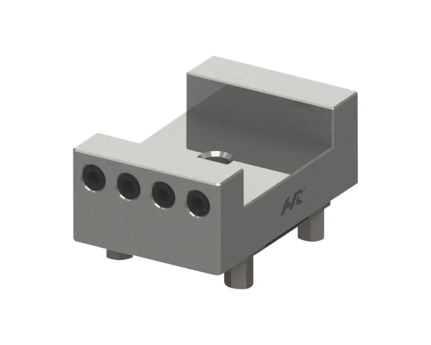Position Fixture ER Fixture U-shaped Groove Stainless Steel Clip Brass Spark Machine Electrode Clip Copper Male Seat