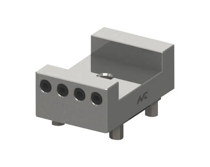 Position Fixture ER Fixture U-shaped Groove Stainless Steel Clip Brass Spark Machine Electrode Clip Copper Male Seat