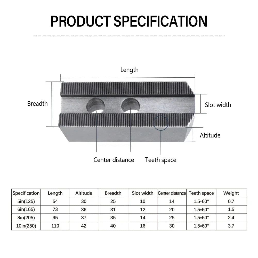New Hydraulic Oil pressure chuck Soft claw 5 6 8 10 inch 60/90/120 degree High quality standard 3 jaws For mechanical CNC lathes