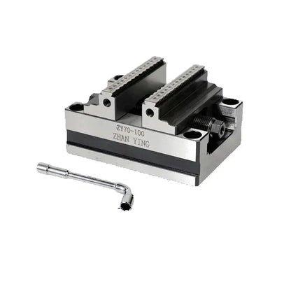 Precision CNC Vise Four Axis Five Axis Turntable Fixture Self Centering CNC Machining Center Concentric Flat Nose Pliers