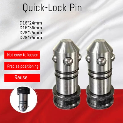 D28 D16 Quick Locking Fixture D16 Handle Hexagon Countersunk Connection Positioning Magnetic Pin 3D Flexible Welding Platform