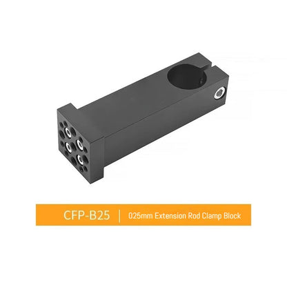 CFP-25 Series Ø 25mm Connecting Rod Clamp Block Cage Support Bracket Clamp Installation Bracket Connecting Rod Installation
