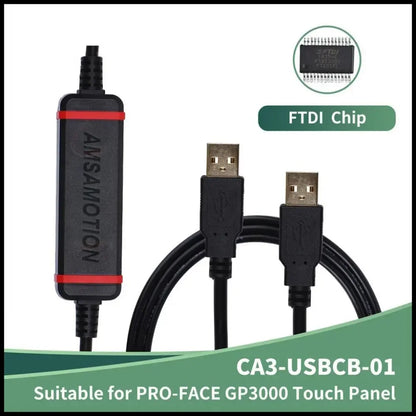 CNC CA3-USBCB-01 Download Line USB Port PLC Communication Programming Cable Suitable PRO-FACE GP3000 ST3000 LT3000 AGP3301