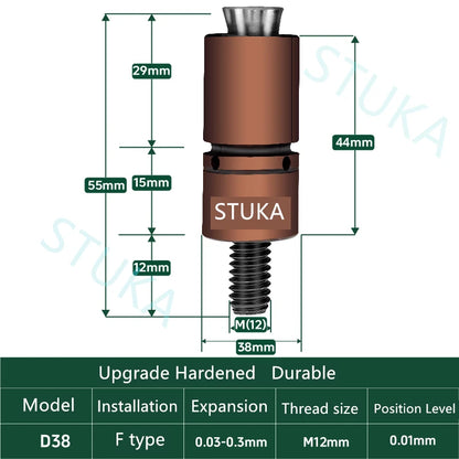 Stuka CNC Inner Diameter Expansion Pin Quick Locating Inner Support Chuck Inner Hole Expansion Fixture for Moulds