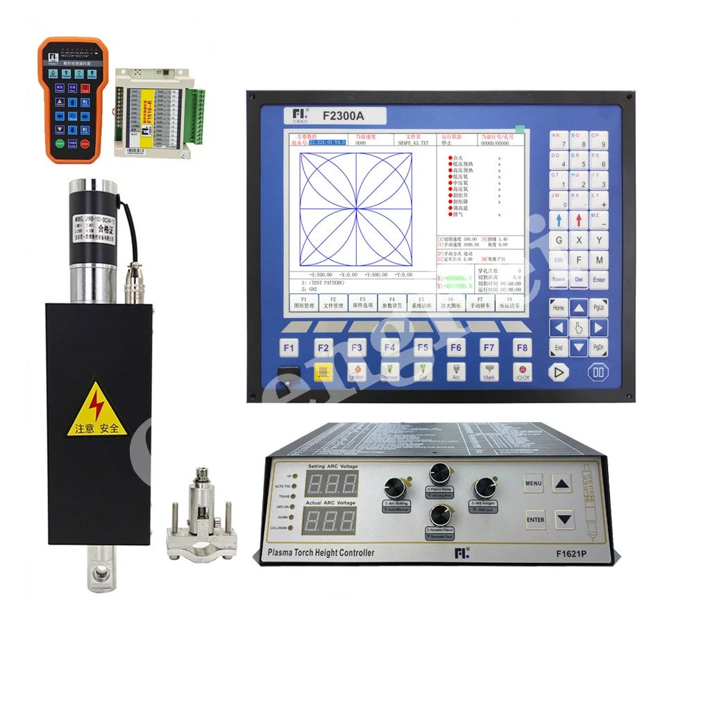 CNC Thc Plasma Controller Kit 2 Axis Cnc System F2300a/f1621/hp105/jykb-100-dc24v/t3/f1510 Plasma Cutter Remote Control