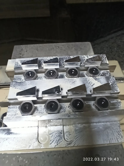 M5-M8  Hexagonal Side Fixed CNC Machining Center Hexagonal Side Fixed Fixture Small Precision Jig OK Multi Station Product Batch