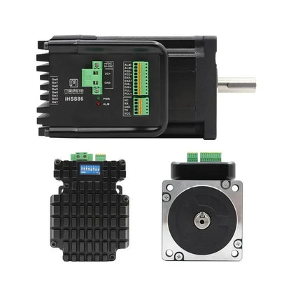 Cnc Original NEMA 34 Integrated Closed Loop Stepper Motor 80V 7.5Nm 2-Phase 86mm Hybrid Stepper Servo Motor IHSS86-80-70